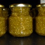 Tomatillo salsa med limesaft og chili – konserveret