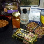 Hjemmelavet pistaciekransekage med chili-lakrids-nougat - ingredienser