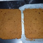 Honningsnitter med chili - kagen flækkes