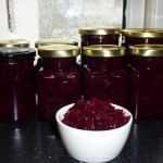 Rødkål syltet med appelsin, tranebær og chili