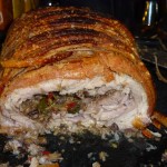 Porchetta with chili and other fillings (will be translated upon request) - ready-to-serve