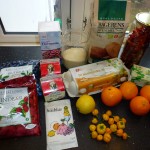 Appelsinlagkage med bær og chili (will be translated upon request) - Ingredients