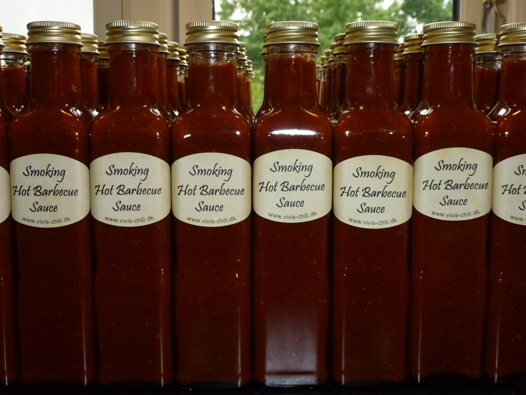 Smoking Hot Barbecue Sauce - finished