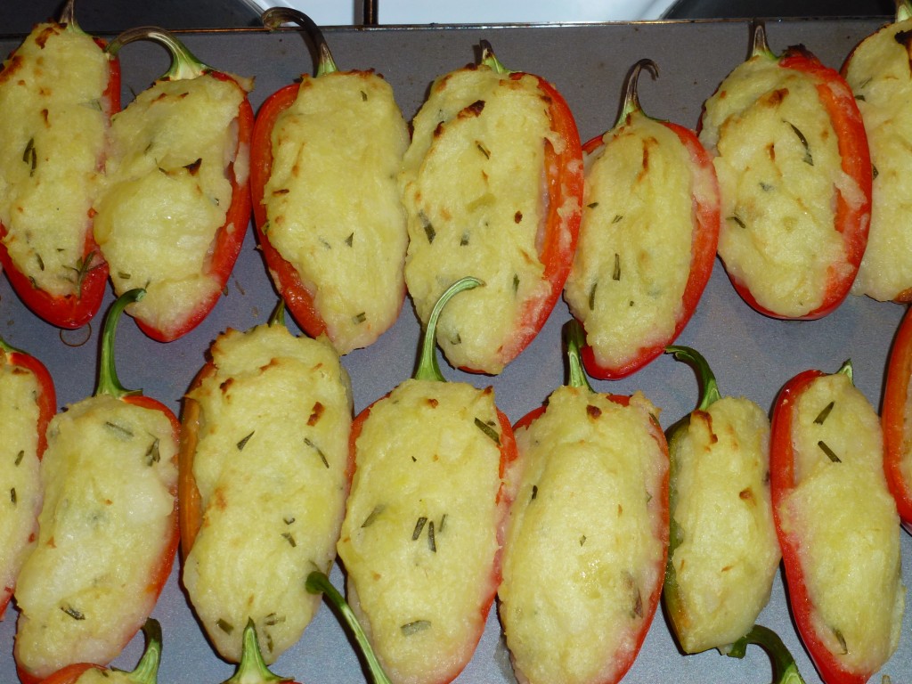 Kartoffel og persillerodsmmos med rosmarin - færdige