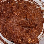 Chokolade-konfektkage med chili - dejen med de søde kartofler